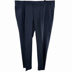 Lauren Ralph Lauren Pants Mens 42 X 30 Navy Dress Slacks Flat Front Classic Fit